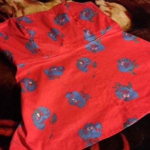 Reposh j crew peplum tubetop